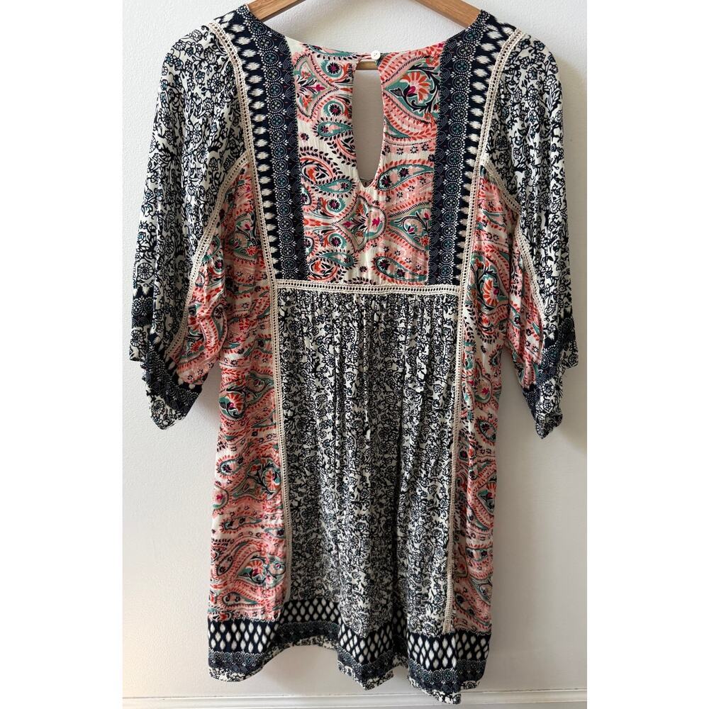 Sundance Everyday Dream Paisley boho dress women's size M - Picture 6 of 6